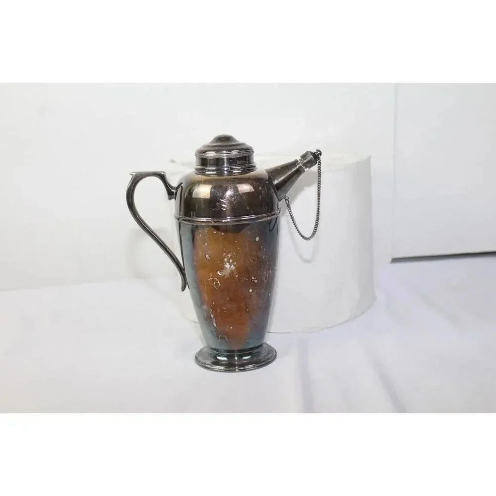 Vintage Crusader Plate Footed Coffee/Teapot .E.P.N.S.A.
